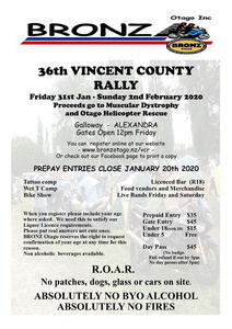 Vincent County Rally - 31 Jan 2020