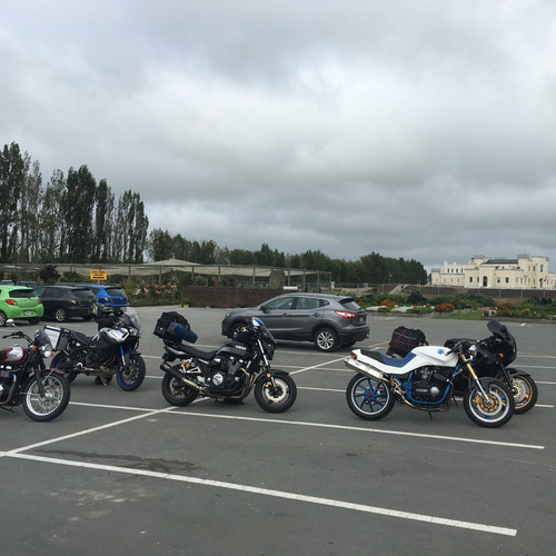 At "The Castle" in Oamaru