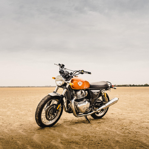 Royal Enfield Interceptor 650 Orange