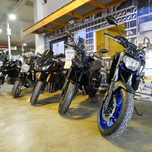 MCR Motorcycle Replacements Dunedin Showroom display