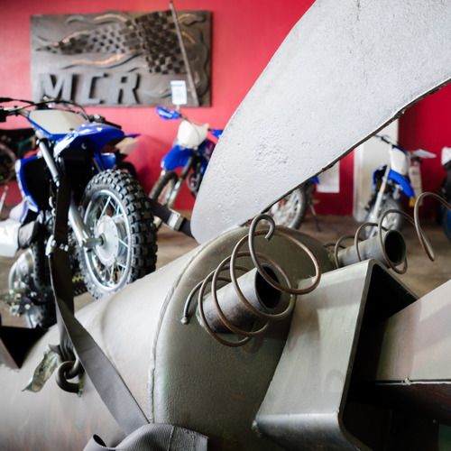 MCR Motorcycle Replacements Dunedin Showroom display