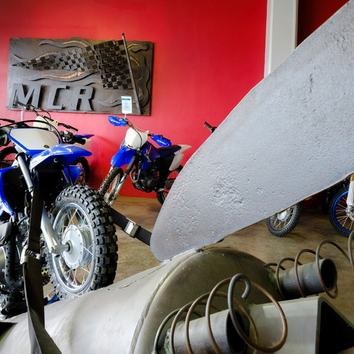 MCR Motorcycle Replacements Dunedin Showroom display