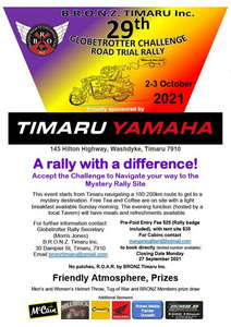Globetrotter Rally Timaru BRONZ