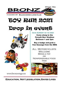 Slightly different  - BRONZ Toy Run - Sun 12 Dec