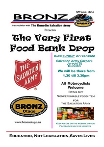 SUNDAY, MARCH 27, 2022 AT 1:30 PM Salvation Army Food Drop