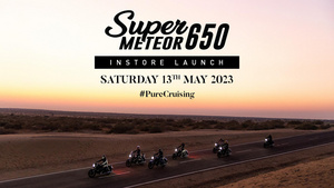 ROYAL ENFIELD SUPER METEOR 650 RELEASE 9am SATURDAY 13 MAY